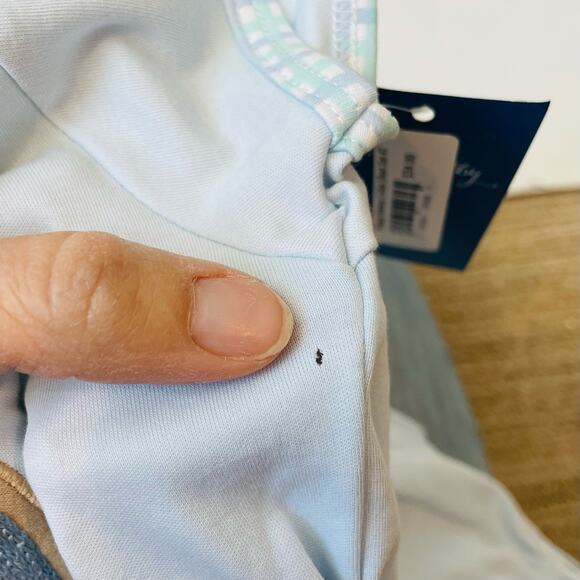 NWT (Please Read) Magnolia Baby Size 4 Happy Bunny Collar Short Set - Picture 6 of 7